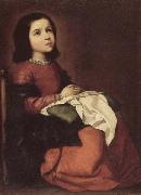 Francisco de Zurbaran The Girlhood of the Virgin oil on canvas